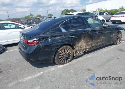 2019 Infiniti Q50 3.0T Luxe from USA, damaged, VIN JN1EV7AR4KM554072